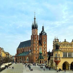 St Mary's basilica in Krakow