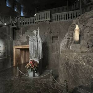 Sculpture of Pope John Paul II